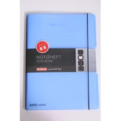 Herlitz Σημειωματάριο my.book flex A4 PP 2x40 φύλλα καρό/γραμμές μπλε
