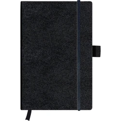 Herlitz my.book Notebook A5 Black 96 Pages with Bookmark Ribbon