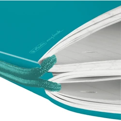 Herlitz my.book flex Σημειωματάριο A4 PP σετ 2x40 φύλλα (καρέ/γραμμές) τιρκουάζ