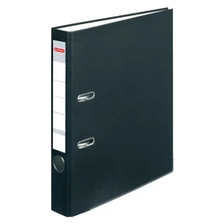 Herlitz maX.file protect A4 Ring Binder 5 cm Black PP cover