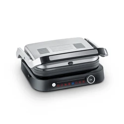 Severin KG 2395 - Επαφής Grill (Inox), 2000 W, 7 αυτόματα προγράμματα