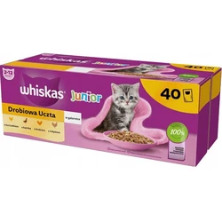 Whiskas Wet Food for Junior Cats with Poultry 40 x 85 g