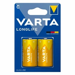 Varta LongLife Extra Αλκαλικές Μπαταρίες C 1.5V 2τμχ