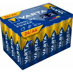 Varta Longlife Power Αλκαλικές Μπαταρίες AA 1.5V 24 τεμάχια