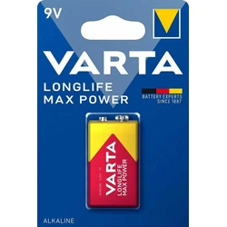 Varta Μπαταρίες Longlife Max 9V 6LR61 1τμχ