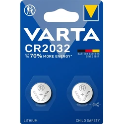 Varta Professional CR2032 Μπαταρίες Λιθίου Ρολογιών 3V - 2 τεμάχια