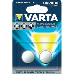 Varta Professional Electronics Μπαταρίες Λιθίου Ρολογιών CR2430 3V 2τμχ