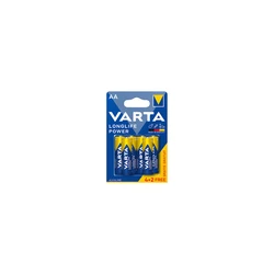Varta Αλκαλικές Longlife Power Μπαταρίες LR6 AA (6τμχ)