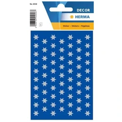 HERMA DECOR Αστέρια Ασημί Ø8 mm (4058)
