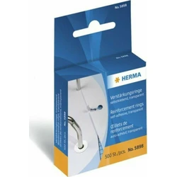 HERMA Reinforcement Rings 500 pcs, Transparent