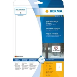 HERMA Αυτοκόλλητες Ετικέτες λευκές 190x275 mm, 25 τεμ.
