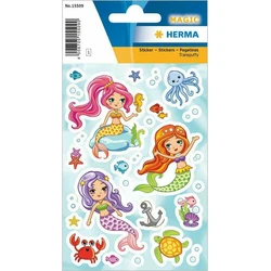 HERMA Sticker MAGIC Little Mermaid Transpuffy