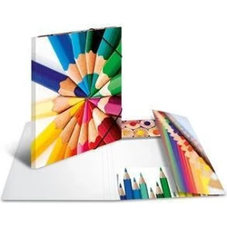 HERMA A3 Cardboard Collection Folder with Elastic Closure