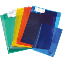HERMA A5 Transparent Sheet Protectors 10-piece Set (5 Colours)