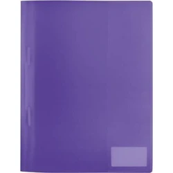HERMA Schnellhefter A4 translucent PP folder, violet, 3 pcs