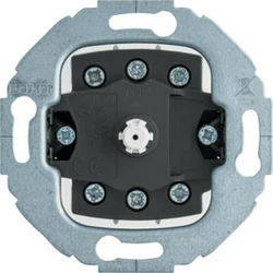BERKER 383803 περιστροφικός διακόπτης (Drehtast) 2P, σειρά 1930 Γυαλί