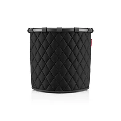 Αξεσουάρ για πλύσιμο, στέγνωμα & σιδέρωμα Reisenthel Homebasket M frame rhombus black καλάθι απλύτων 30L 40 x 37 x 40 cm