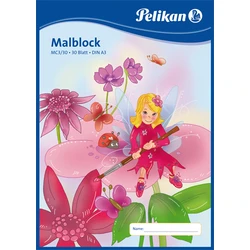 Pelikan Malblock A3 - 30 Sheets, 70 g/m² (Chlorine-free White)