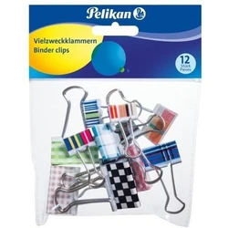 Pelikan Multipurpose Clips - 12 pcs (assorted sizes)
