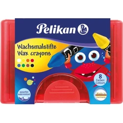 Pelikan Wax Crayons 665/8WF Round - 8 pack