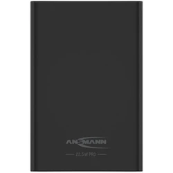 Ansmann PB222 Power Bank 10000mAh με 2 Θύρες USB-A και Θύρα USB-C Power Delivery / Quick Charge 3.0 Μαύρο