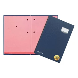 PAGNA Unterschriftsmappe DE LUXE Πλαστική Φάκελος Υπογραφών 20 Θήκες A4 μπλε