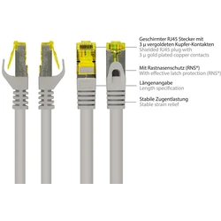 Good Connections S/FTP Cat.7 Patch Cable 40 m Grey (Model 8070R-400)