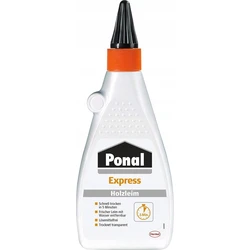 Ponal Holzleim Express Κόλλα Ξύλου, Φιάλη 550 g (9H PN10X)