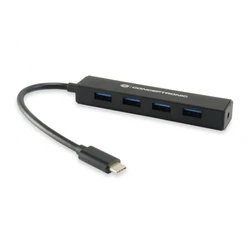 Conceptronic CTC4USB3 4-Port USB 3.0 Hub with USB-C Connection