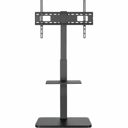 EQUIP 650613 Επιδαπέδια Βάση TV 37"-75" VESA 600x400 Μαύρο