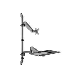 EQUIP Βάση Επιτραπέζια για Οθόνες 17"-32" (Μοντέλο 650170) - Μαύρη