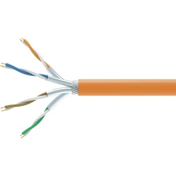 Equip Καλώδιο Εγκατάστασης Cat7 S/FTP 305m LSZH Πορτοκαλί (Model 404551)