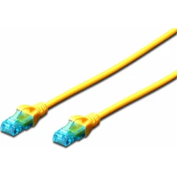 Digitus Network Cables Digitus UTP Cat5e Ethernet Network Cable 2m Yellow