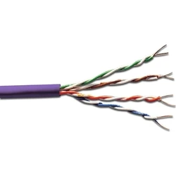 Digitus Εγκατάστασης Καλώδιο Cat6 U/UTP 305m Βιολετί (DK-1613-VH-305)