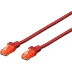 Digitus U/UTP Cat.6 (Gigabit) Καλώδιο Δικτύου Ethernet 2m Κόκκινο DK-1612-020/R
