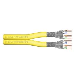 Digitus S/FTP Cat.7a 500m Καλώδιο Δικτύου Ethernet Κίτρινο (DK-1743-A-VH-D-5)