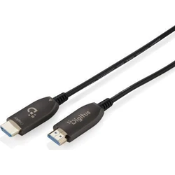 DIGITUS HDMI AOC Υβριδικό Οπτικό Καλώδιο UHD 8K 60m Μαύρο