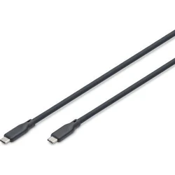 Digitus USB 2.0 Cable USB-C male - USB-C Black 1m AK-300350-010-S
