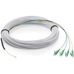 DIGITUS FTTH Καλώδιο Οπτικών Ινών 4x LC/APC Singlemode 30 m (DK-3904LCA-30-1)