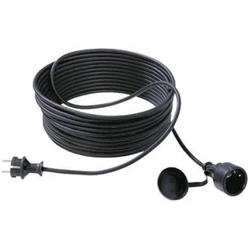 BACHMANN Προέκταση 3G1,5mm² H07RR-F μαύρη 1m (Σούκο)