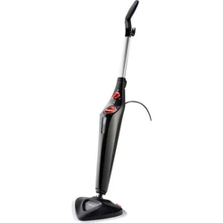Vileda Dampfreiniger Steam Plus - Ατμοκαθαριστής με PowerPad (μαύρο/κόκκινο, 1550 W)