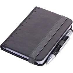 TROIKA Σημειωματάριο LILIPAD + Στυλό LILIPUT TOOL μαύρο