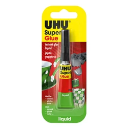 Default UHU Superglue Liquid Glue Jumbo 3g B12