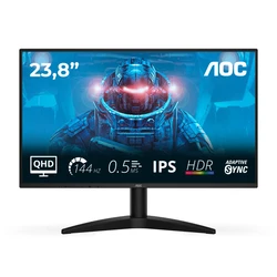 AOC Q24B36X 23.8" Gaming Monitor - QHD 2560x1440 IPS, 144Hz, 0.5ms MPRT, HDR10