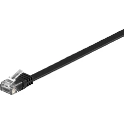 Network Cable MicroConnect Cat 6 Ethernet Cable 0.5 m Black