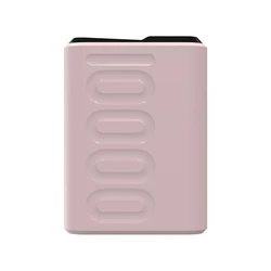 RealPower PB-10000C Power Bank 10000mAh 20W με 3x USB-C, Ροζ