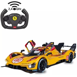 Jamara Ferrari 499P-N83 1:14 κίτρινο τηλεκατευθυνόμενο αυτοκίνητο 2,4GHz