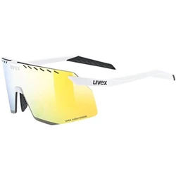 Uvex Γυαλιά Ποδηλασίας Pace Stage CV Λευκό Σκελετό με Colorvision Φακούς
