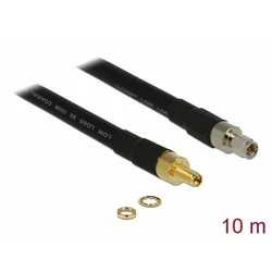 Καλώδιο κεραίας SMA αρσενικό σε SMA θηλυκό 10 m CFD400 Low Loss - Delock 13011
