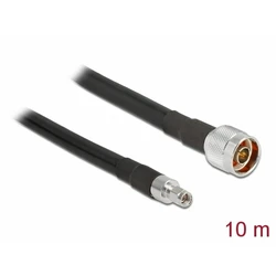 DELOCK Καλώδιο Κεραίας N (plug) σε RP‑SMA (plug) 10 m CFD400/LLC400 Low Loss